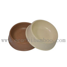 Biodegradable Bambú Fibra Pet suministro Bowl (BC-PE6003)